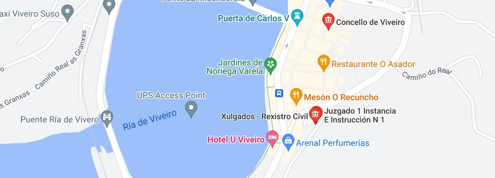 plano del registro civil de Viveiro, Lugo